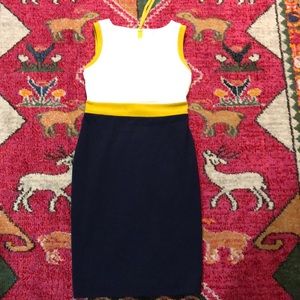 Boden colorblocked dress - NWOT 4P